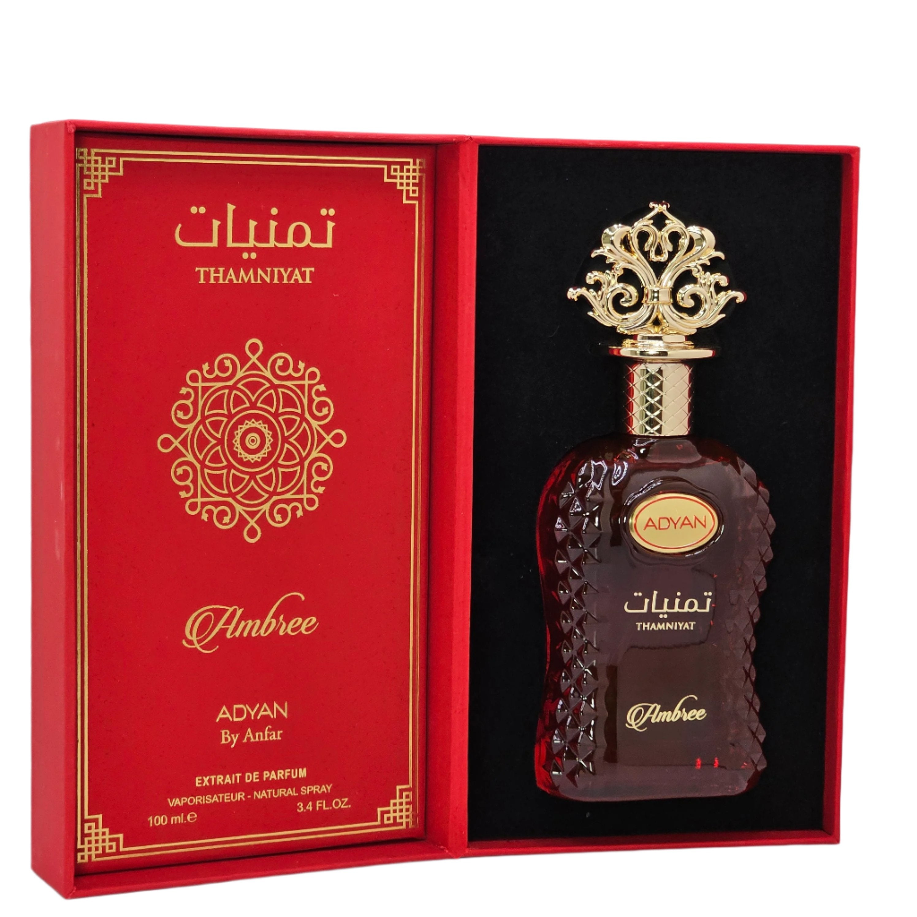 Thamniyat Ambree By Adyan Extrait De Parfum for women and men 3.4 Oz