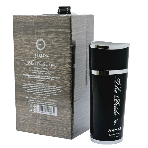 The Pride By Armaf For Men Eau De Parfum 3.4oz/100ml Bergamot Lemon Cinnamon Tonka bean
