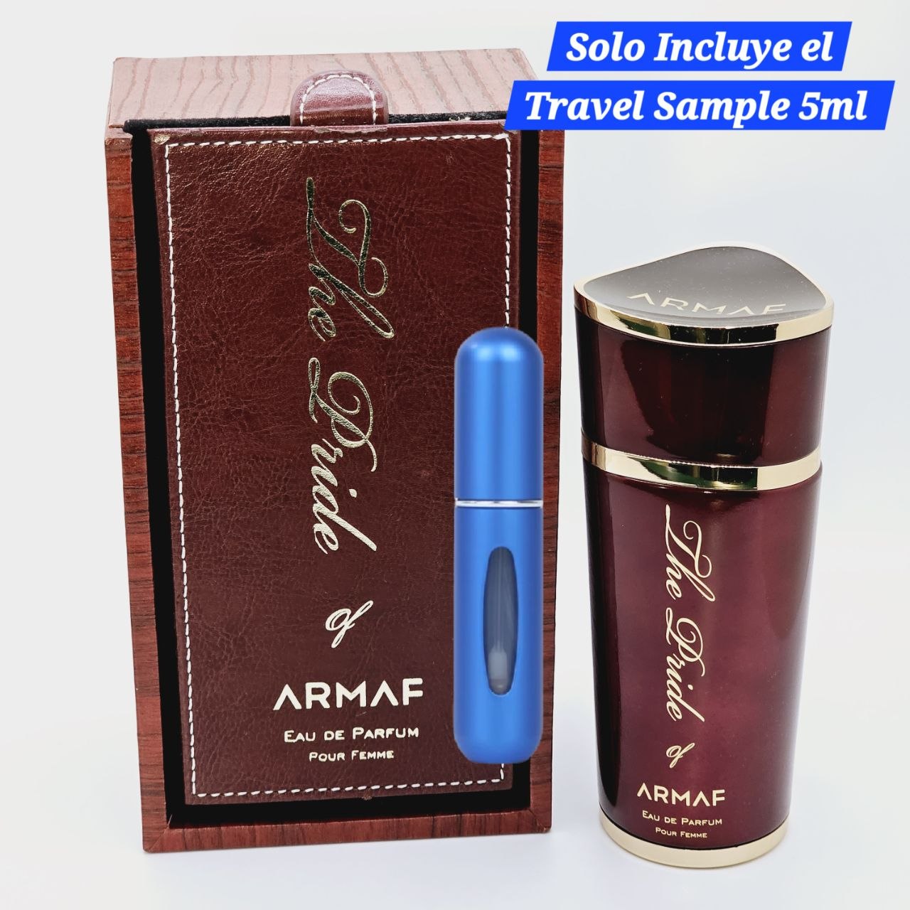 Make a statement before you even say a word. The Pride Red by Armaf is a bold, seductive fragrance that commands the room with its rich blend of warm spices, deep woods, and a smooth, sensual base. Designed for the man who wears confidence like a second skin, this oriental woody scent is as unforgettable as the impression you leave behind. Try it in our convenient 5ml travel spray — because greatness deserves to be experienced first.