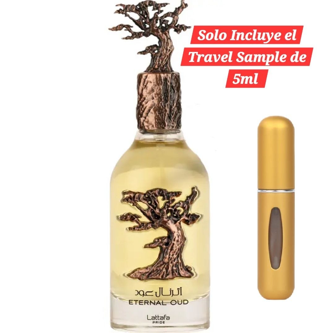 Travel Sample Tester 5ML Eternal Oud By Lattafa Perfumes Fragrances