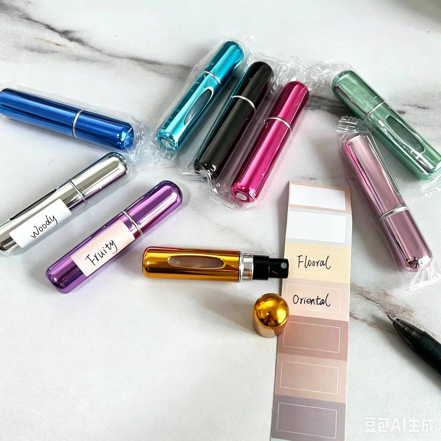 Travel Refillable Perfume Atomizer Bottle 5ml | Mini Portable Spray