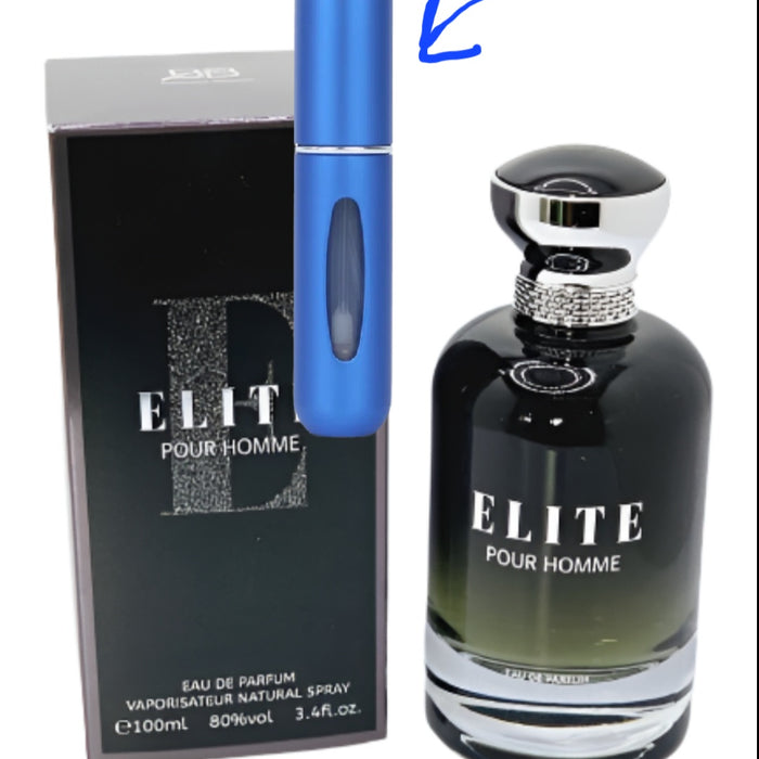 Travel Sample 5ml Elite Pour Homme By Bharara Beauty Eau De Parfum Orange Bergamot Lemon