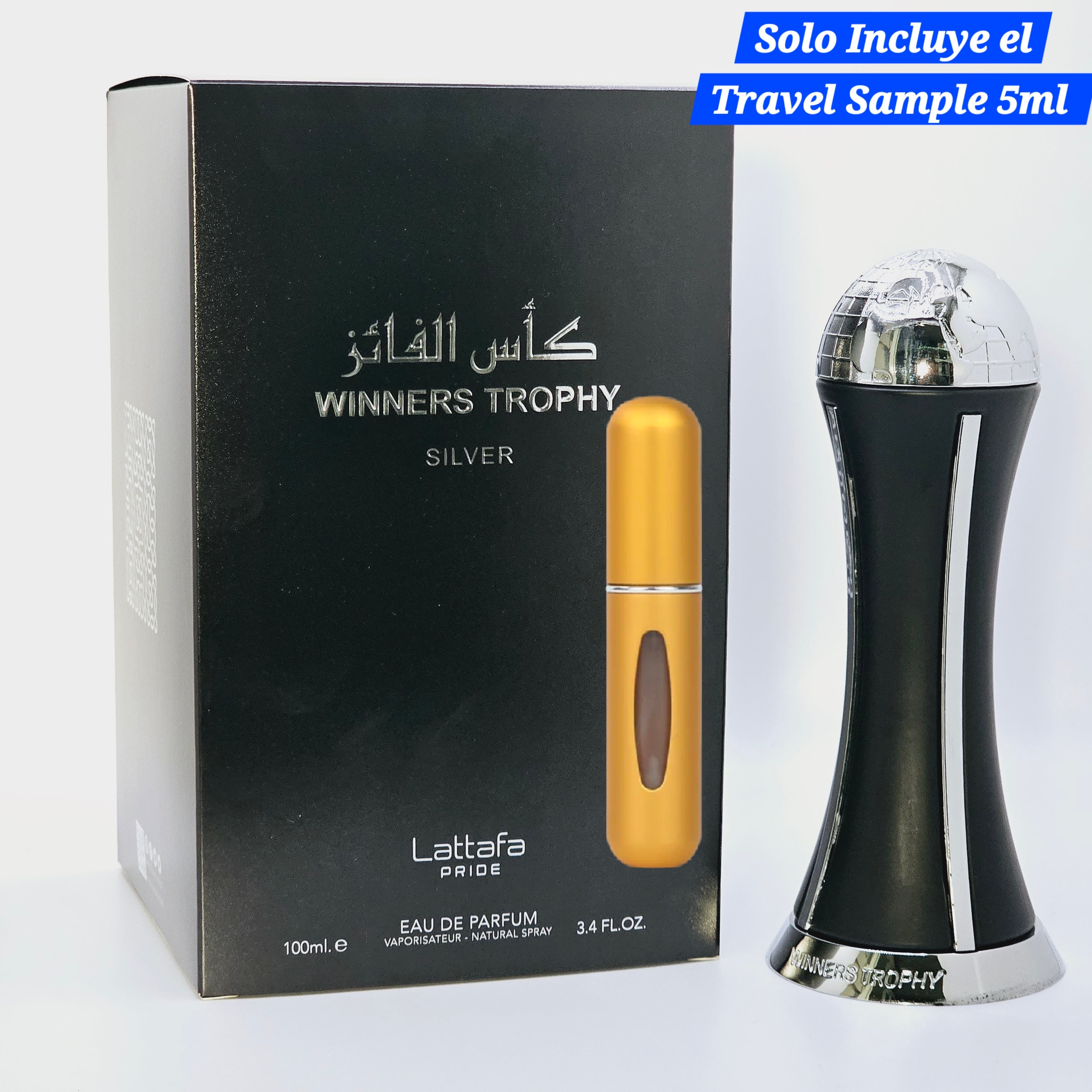 Travel Size 5ML Sample Perfume By Lattafa Fragrances. Perfect for trying a new scent before committing to a full bottle.