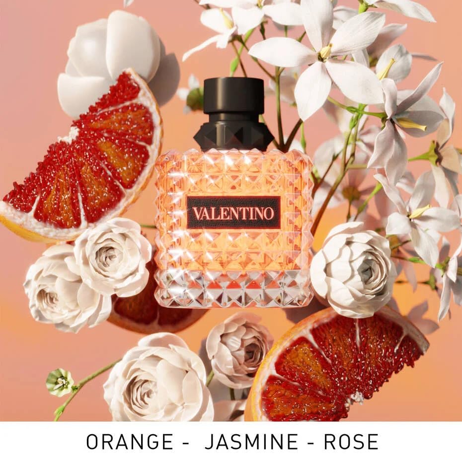 Valentino Mini Perfume Gift Set for Women: Born in Roma Donna Trio Discovery Set - Includes Born in Roma Donna, Coral Fantasy, Green Stravaganza 6ml/0.2 fl oz each