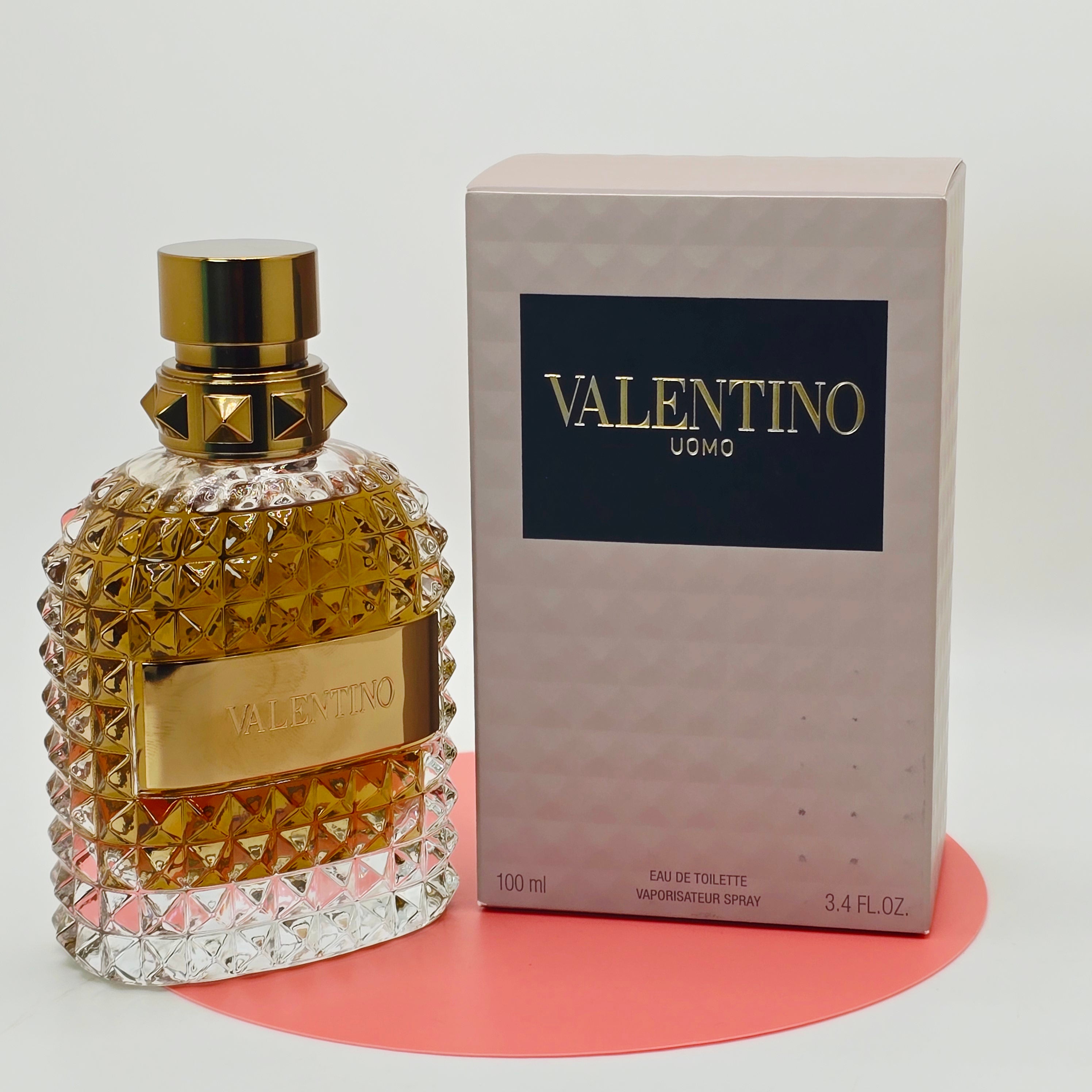 Valentino Uomo Eau De Toilette Spray For Men 3.4 oz  100 ml Spray