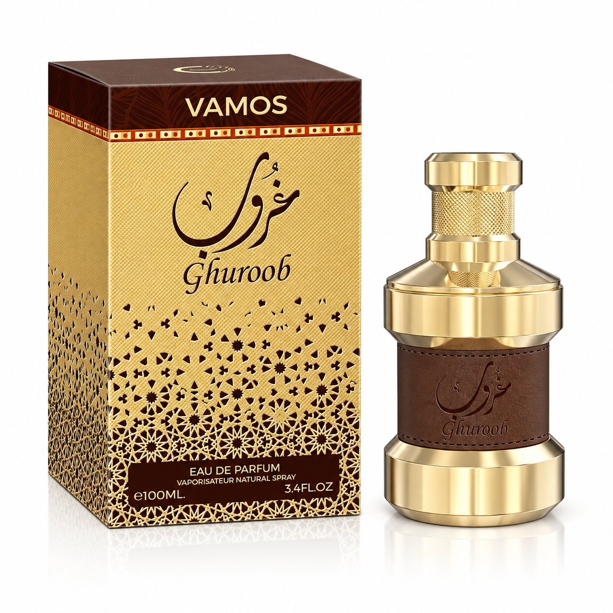 Camara Ghuroob Eau de Parfum – Rich Oud Woody Arabic Fragrance 100ml