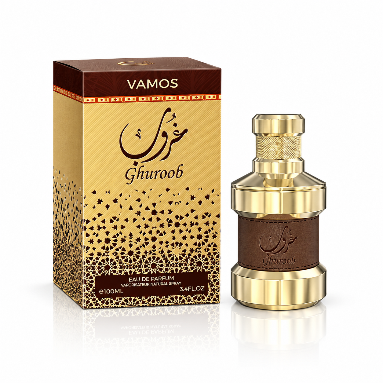 Camara Ghuroob Eau de Parfum – Rich Oud Woody Arabic Fragrance 100ml