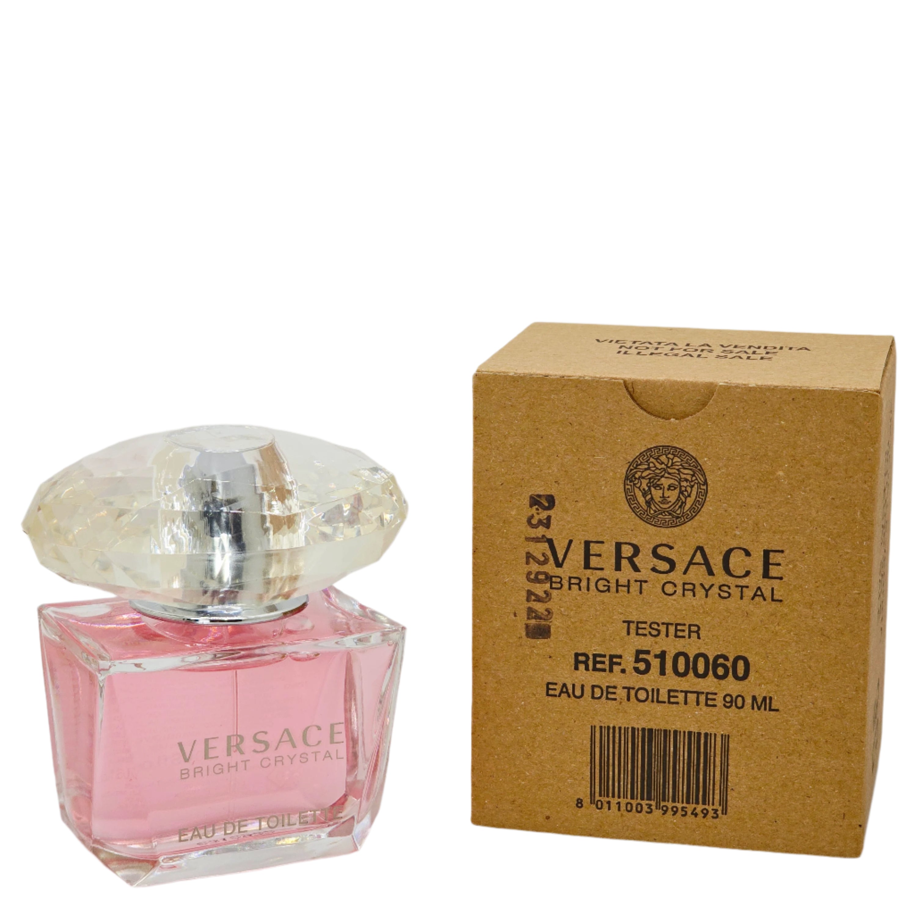 Versace Bright Crystal EDT 90ml Tester Perfume for Women