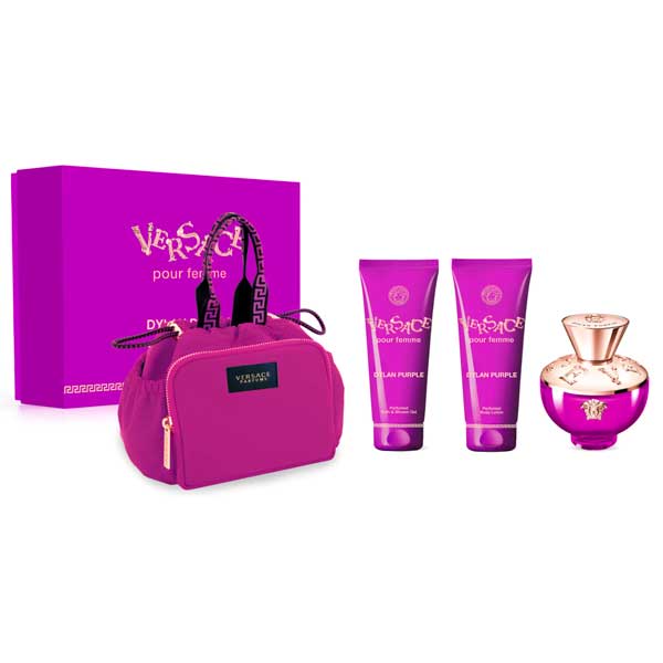 Versace Dylan Purple Eau de Parfum 4 Piece Gift Set for Women