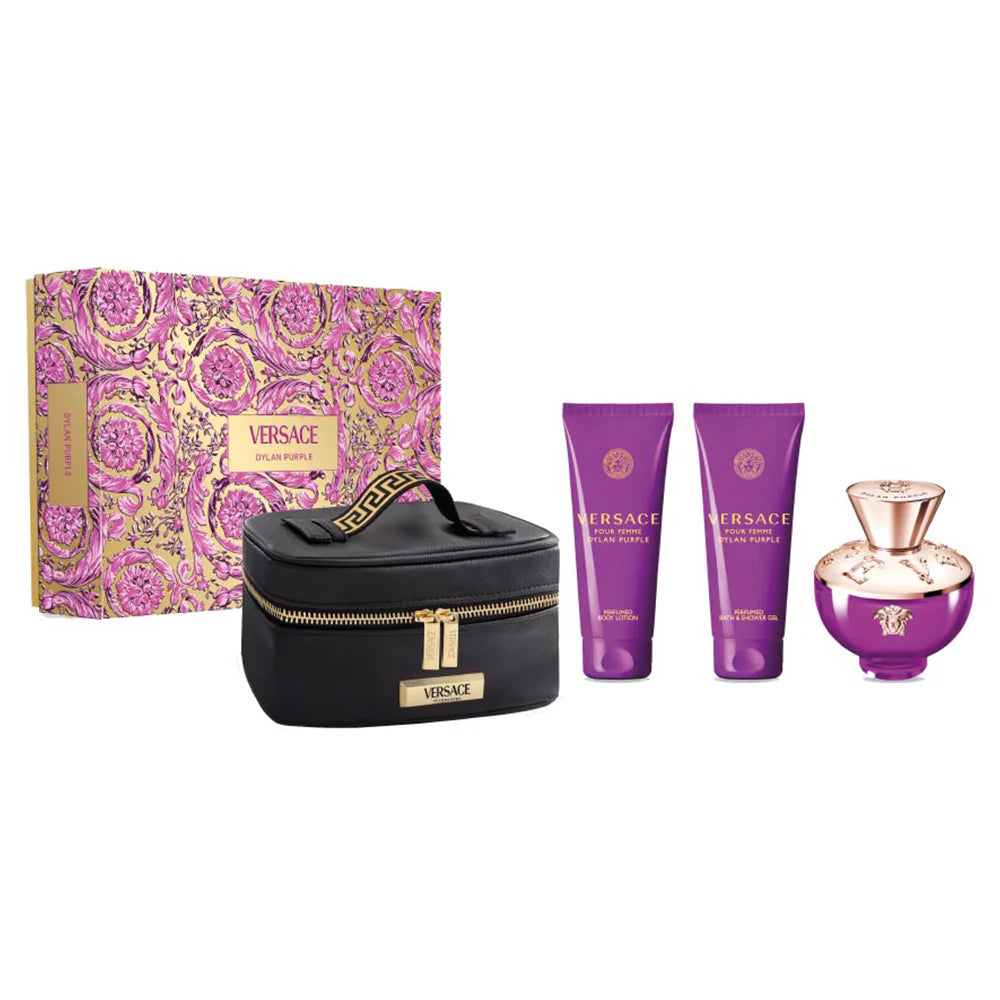 Versace Dylan Purple Gift Set – Eau de Parfum & Body Care Versace Dylan Purple Gift Set – Eau de Parfum & Body Care