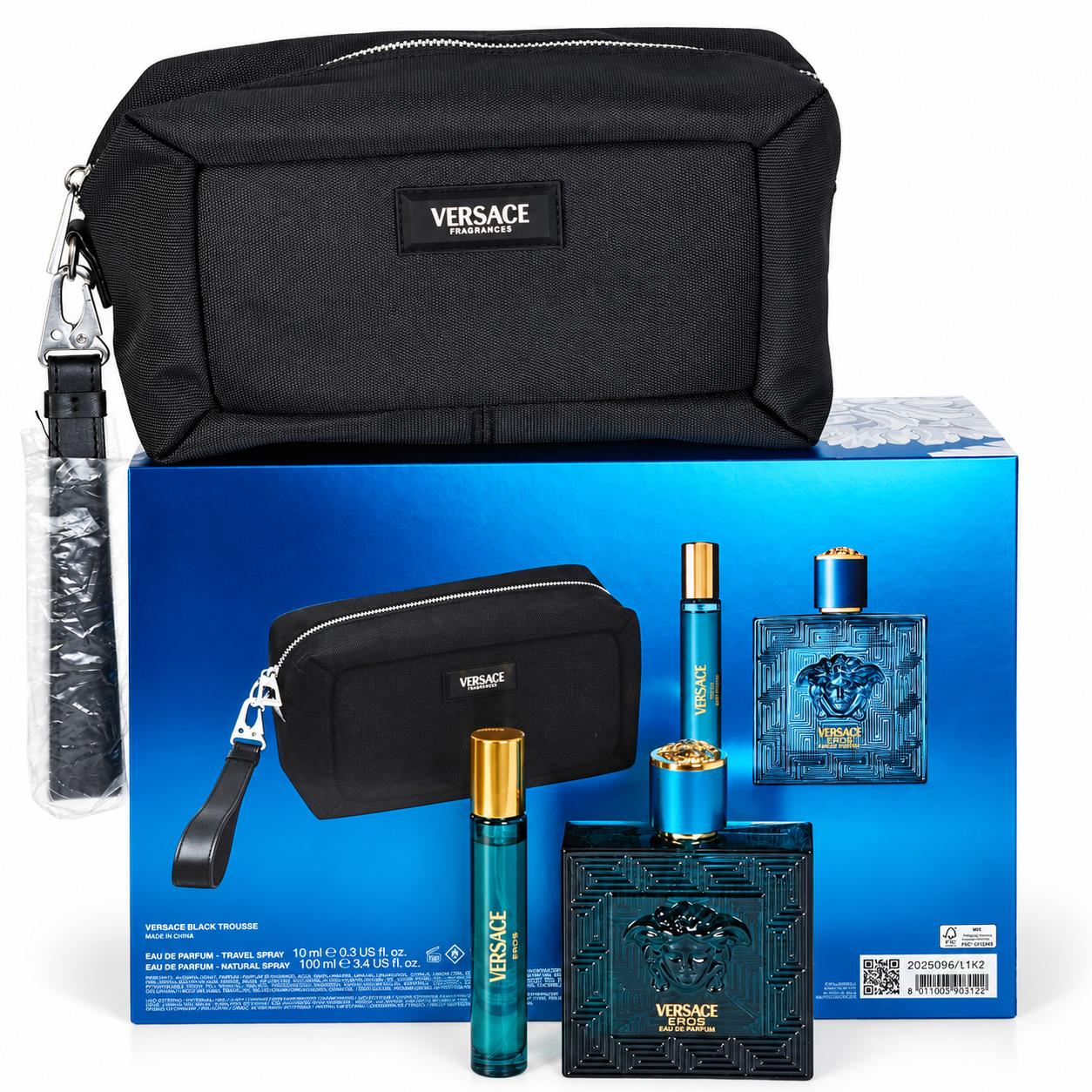 Versace Eros 3-Pc Gift Set EDP 100 ml Men