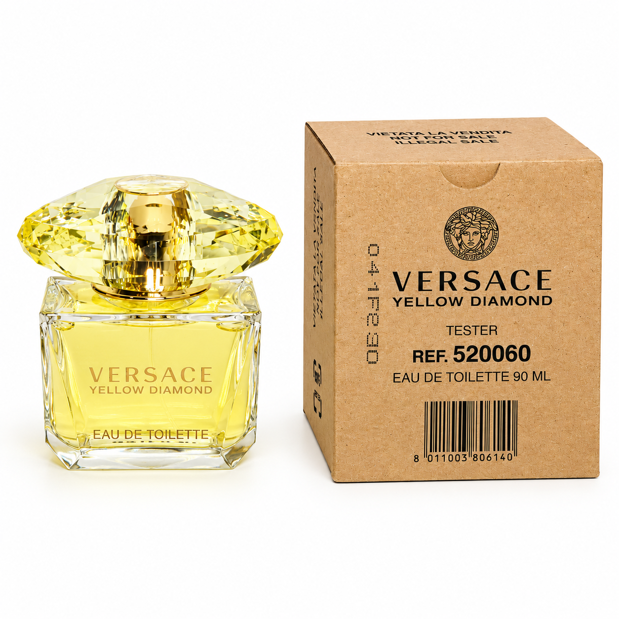 Versace Yellow Diamond Eau de Toilette Tester 90ml