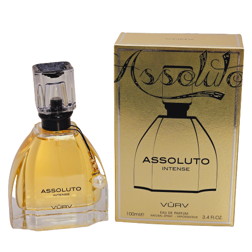 Vurv Assoluto Intense offers an elegant, well-balanced fragrance experience without assigning notes that are not confirmed in the original product information. Its versatile character is well suited to everyday wear, travel, dates, and special occasions.