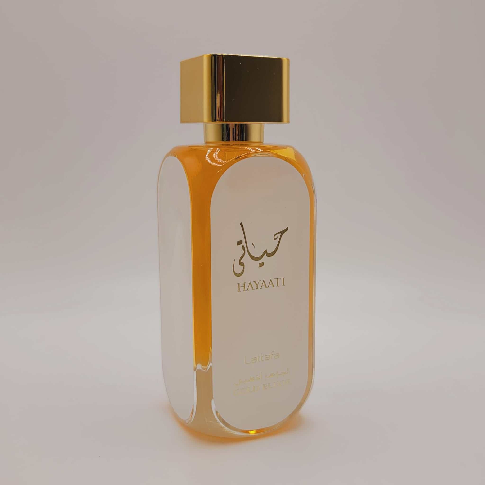 Hayaati Gold Elixir by Lattafa Unisex Eau De Parfum Spray 3.4 oz - Floral Fragrance for Timeless Elegance