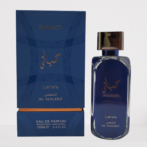 Hayaati Al Maleky Eau De Parfum Spray - 3.4 oz for Men by Lattafa Elevate Your Presence