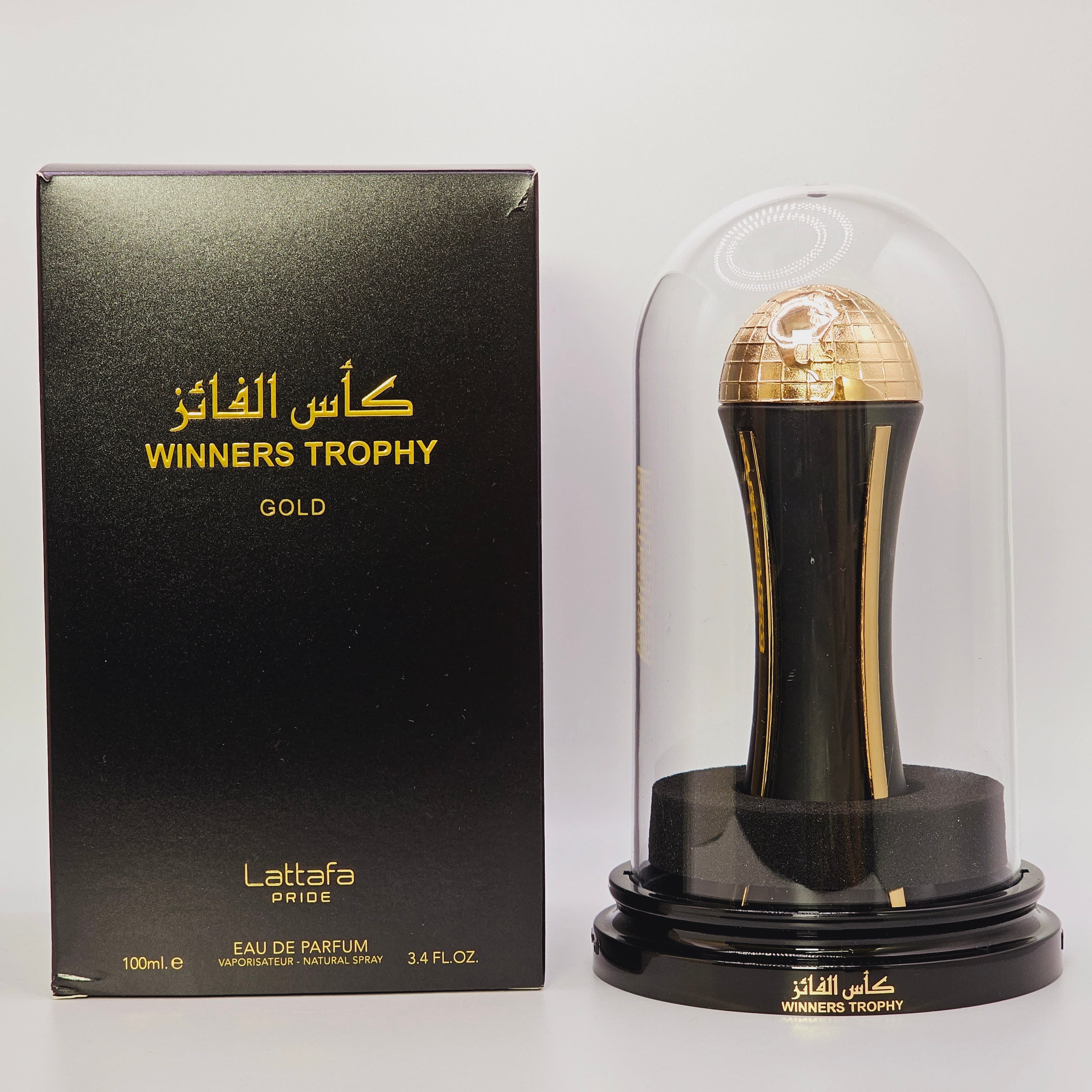 Winners Trophy Gold By Lattafa Pride Eau De Parfum Spray 3.4 oz Floral Unisex