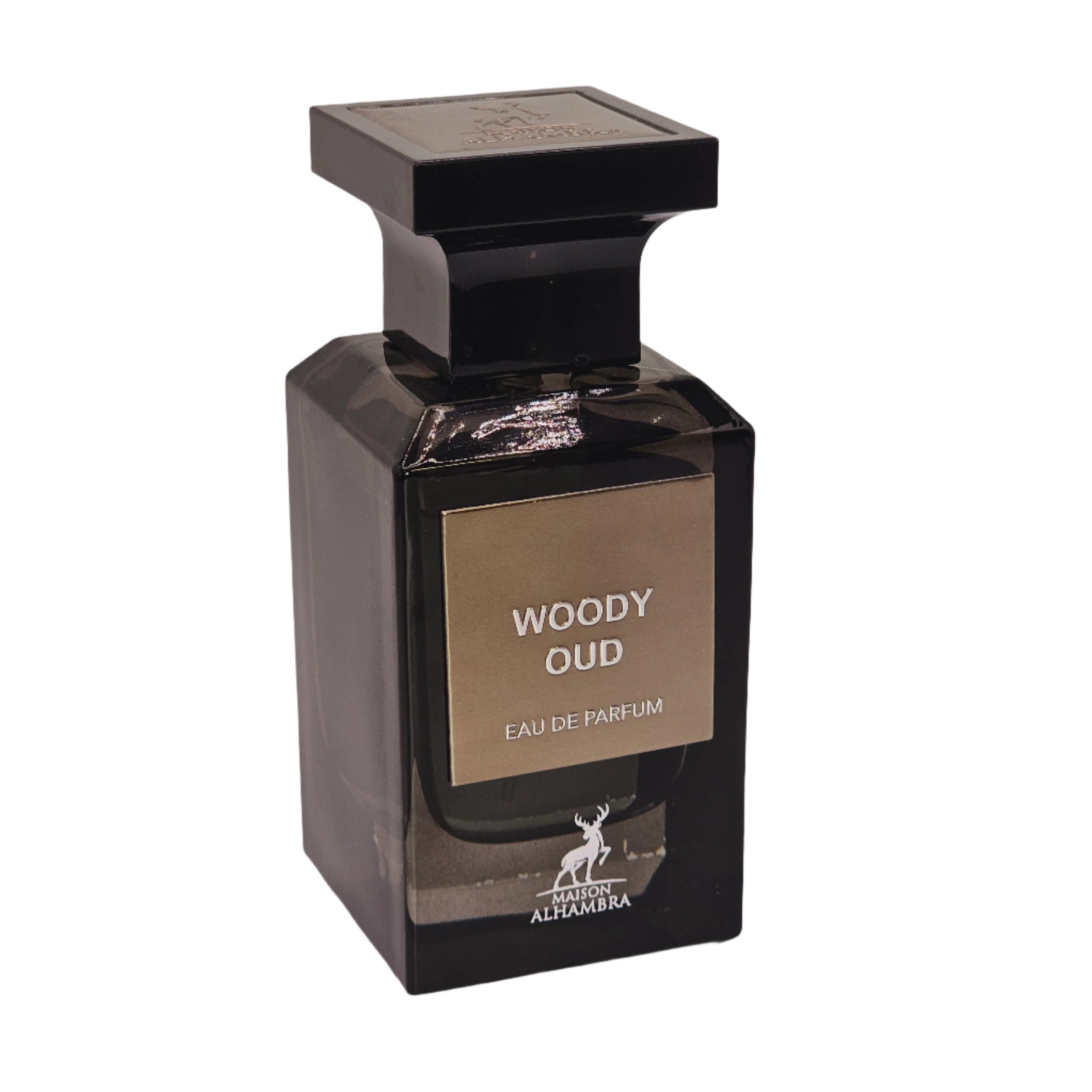 Woody Oud Eau De Parfum 80ml 2.7 Fl.oz Maison Alhambra  Long Lasting Unisex