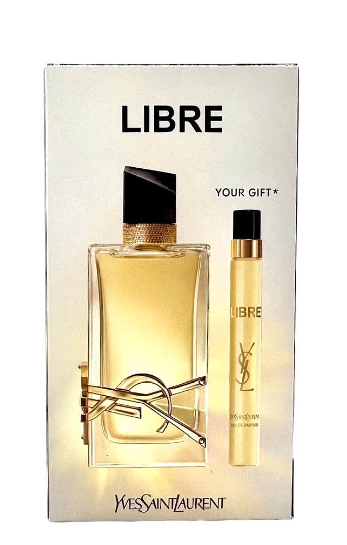 YSL Libre by Yves Saint Laurent 2-pc Travel Gift Set: 3.0 oz + 0.33 oz EDP Spray