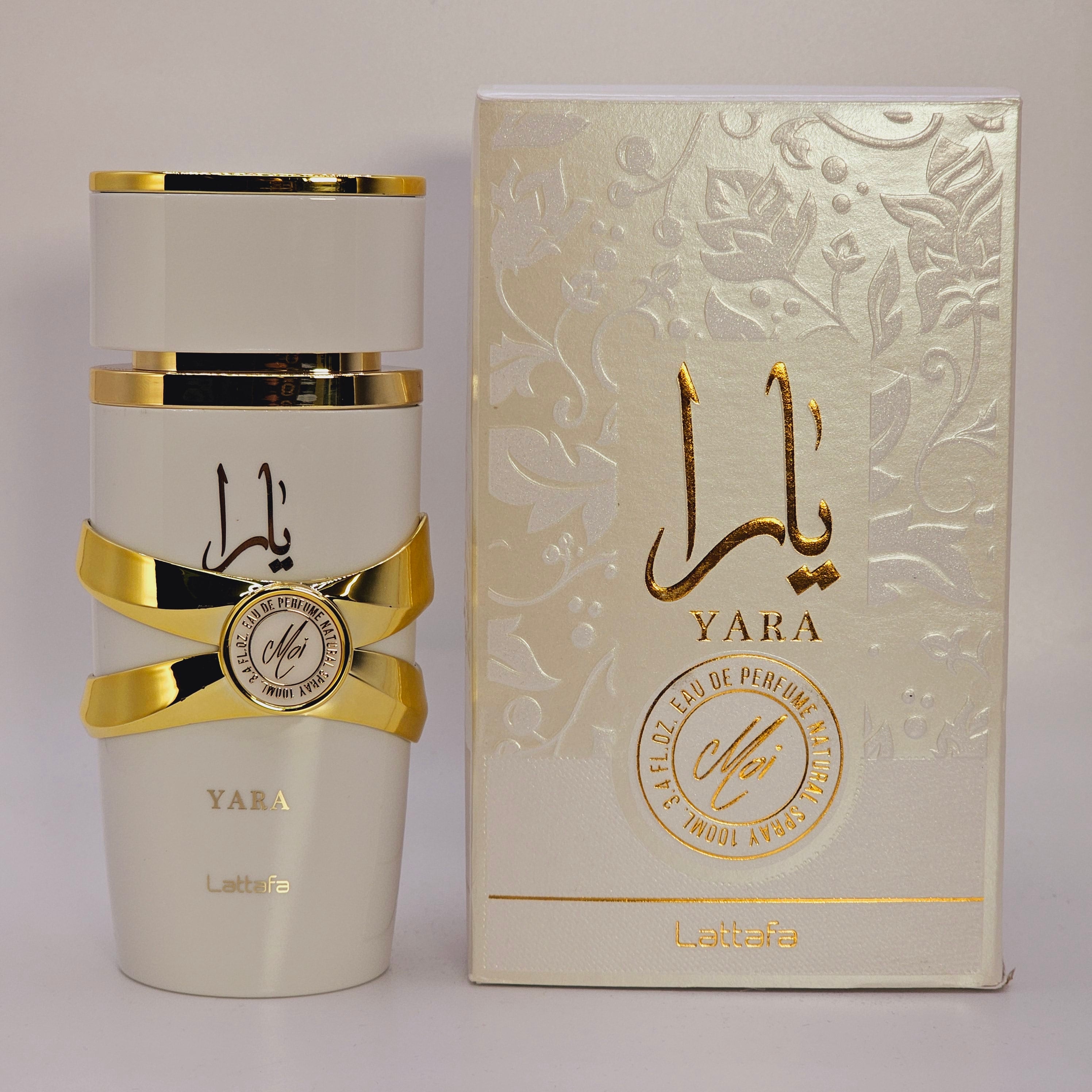 Yara Moi Eau de Parfum para mujer de Lattafa 3.4oz/100ml Spray fragancias exquisitas para mujeres