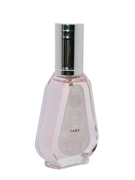 Yara by Lattafa Perfumes Eau De Parfum For Women 50ml/1.7oz Sweet Vanilla Powdery Tropical Fruity Musky Floral Citrus