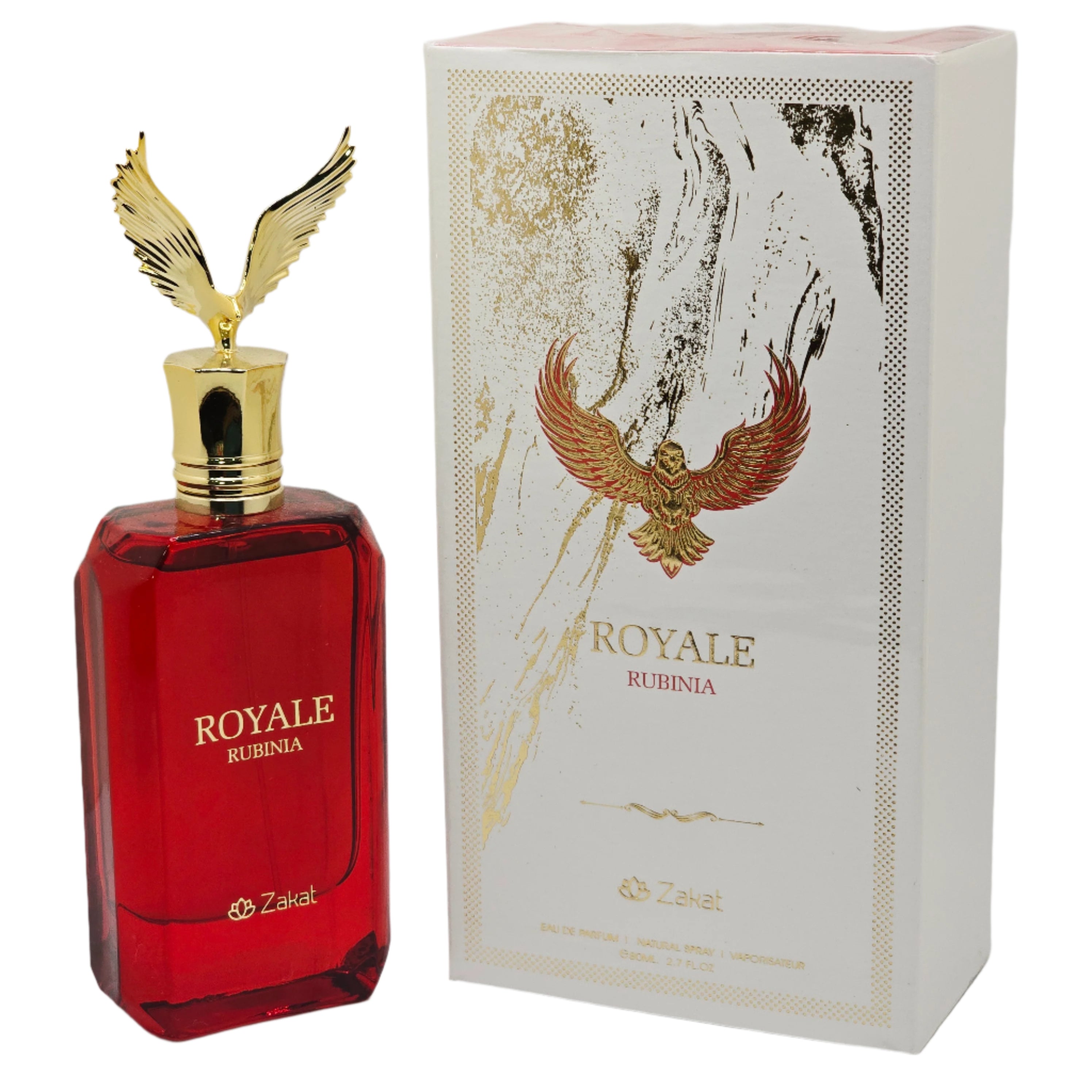 Zakat Royale Rubinia Perfume – Bold Oriental Fragrance 80 ml