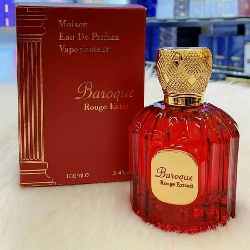 Baroque Rouge Extrait Alhambra Original EDP Perfume Unisex 100 ML Lattafa Fragrance