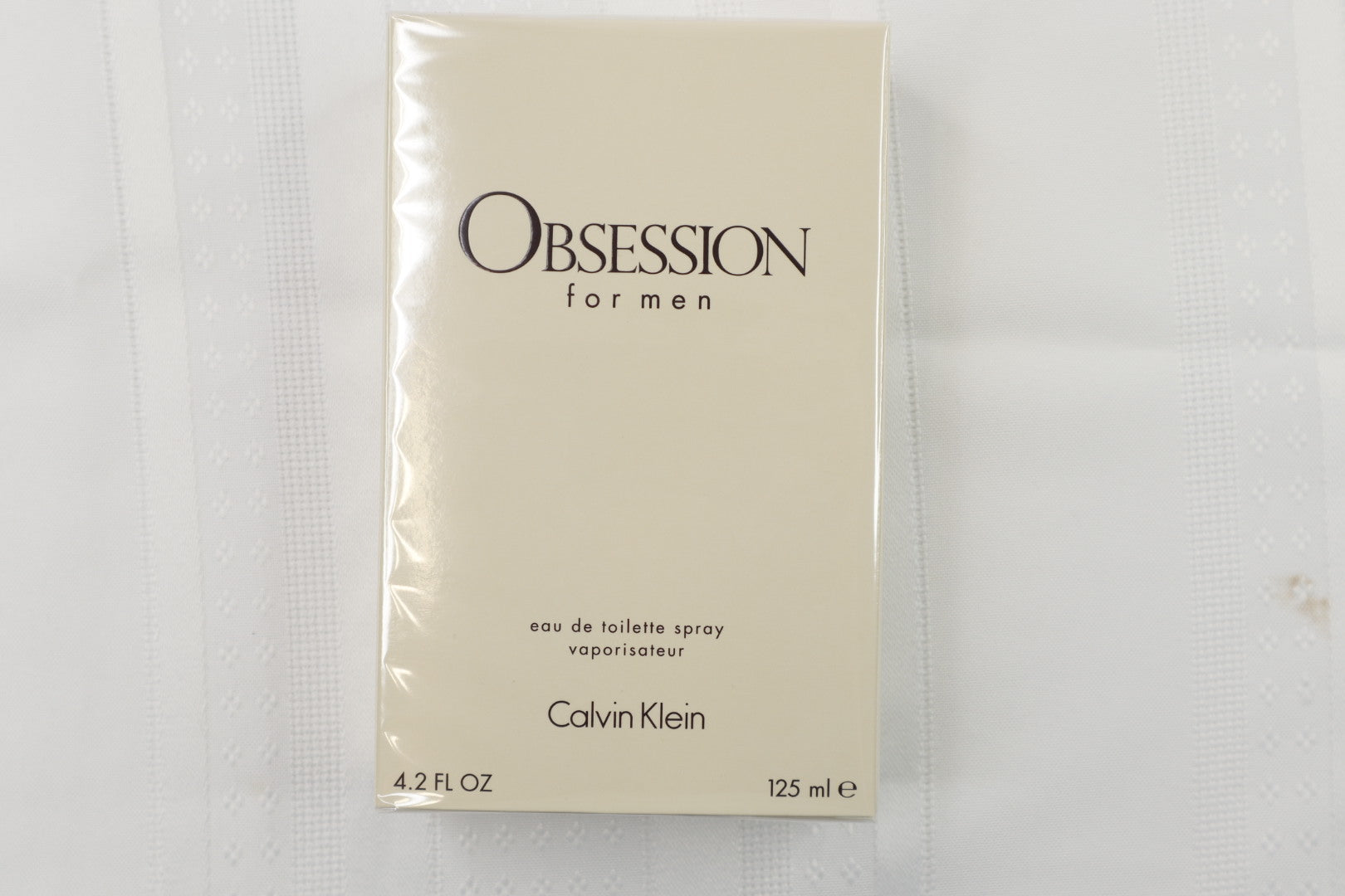 Calvin Klein Obsession For Men Eau DeToilette 4.2 Oz
