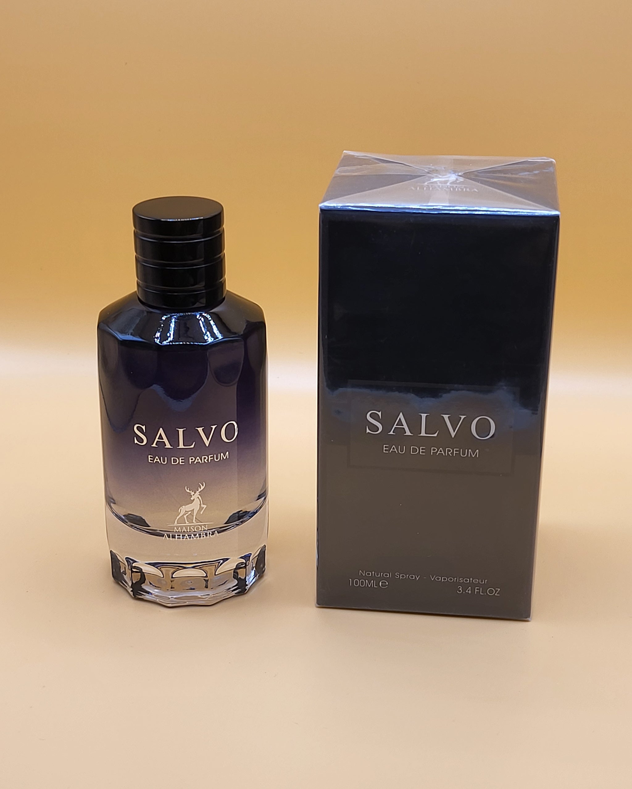 Salvo Eau De Parfum for Men 3.4 oz Maison Alhambra: A Captivating Scent of Timeless Masculinity
