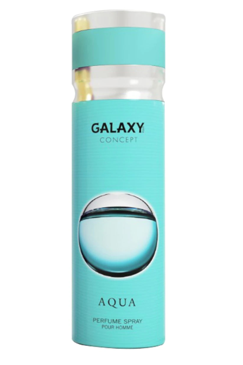 Galaxy Concept AQUA Parfum Body Spray Pour Homme 200 ML/6.7 OZ