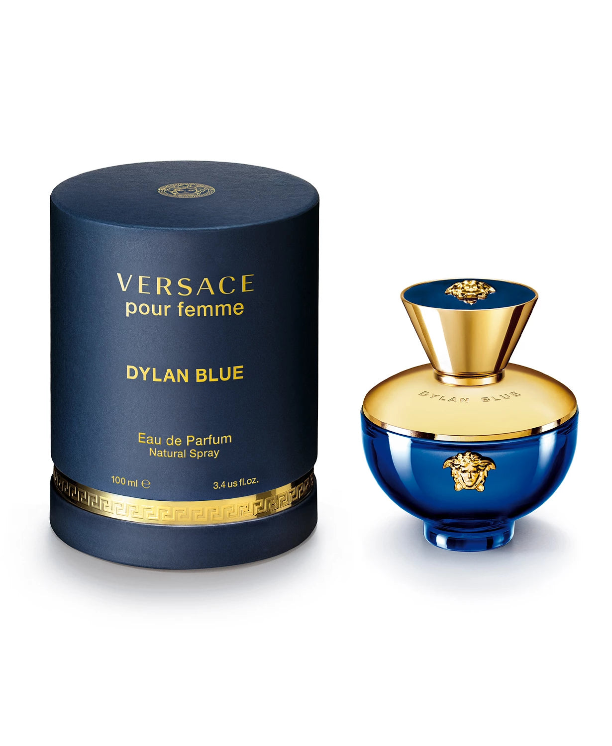 Versace Dylan Blue For Women Eau De Parfum/ 3.4 Oz - Redbagstores