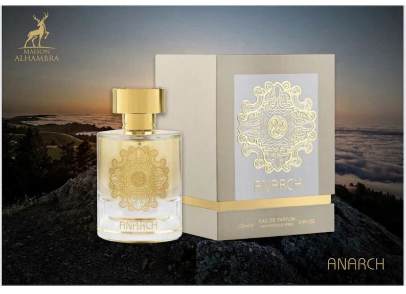 Anarch de Maison AlHambra Eau De Parfum 100ml para Mujer Bergamota Melocotón Sándalo