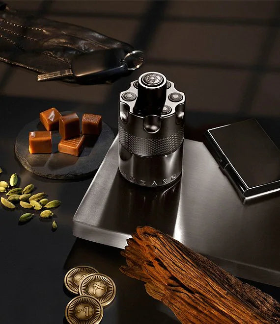 Azzaro The Most Wanted Eau de Parfum Intense Spray bottle with packaging, displaying the brand name and product details.