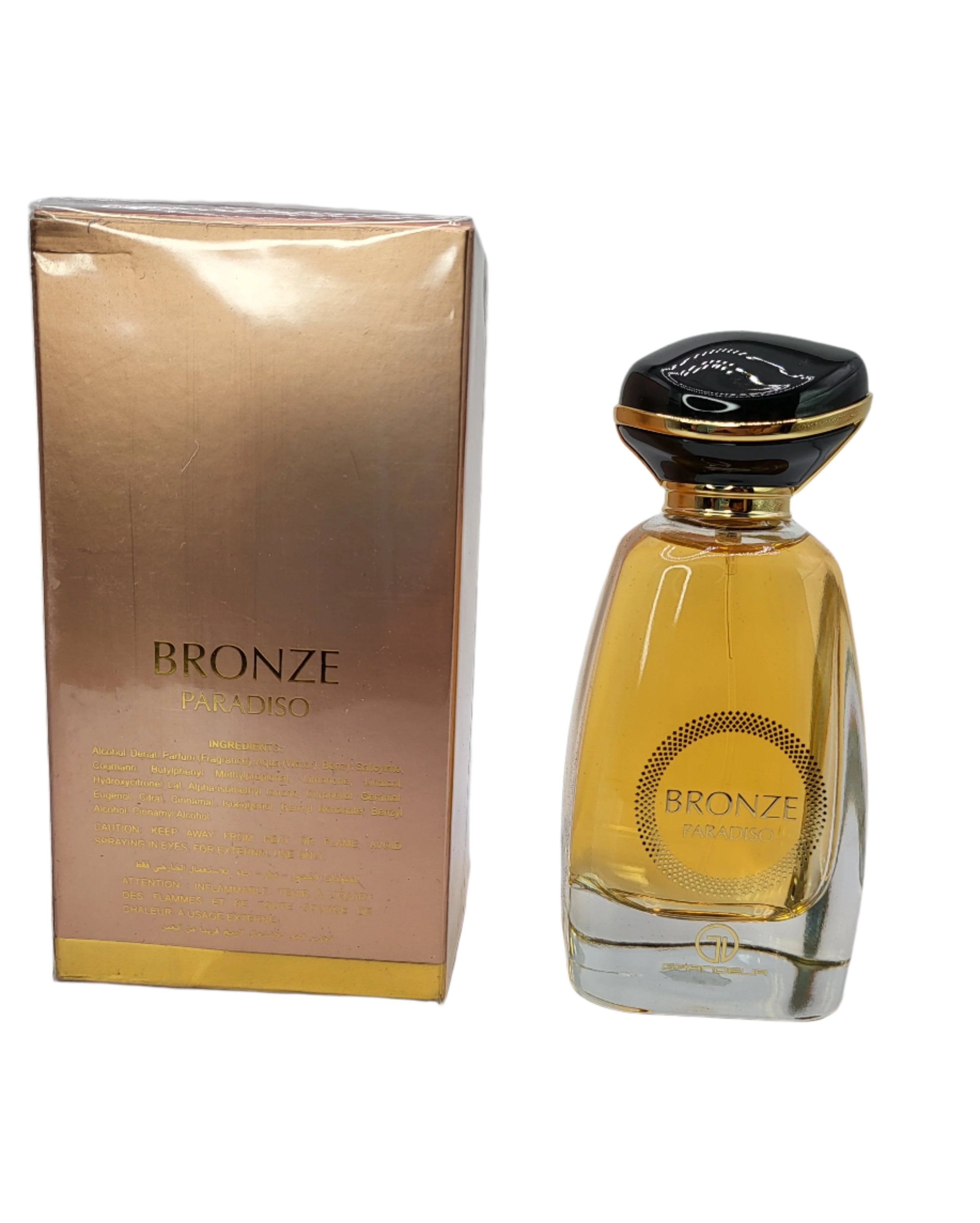Bronze Paradiso Pour Femme Eau De Parfum 3.4oz/100ml by Grandeur