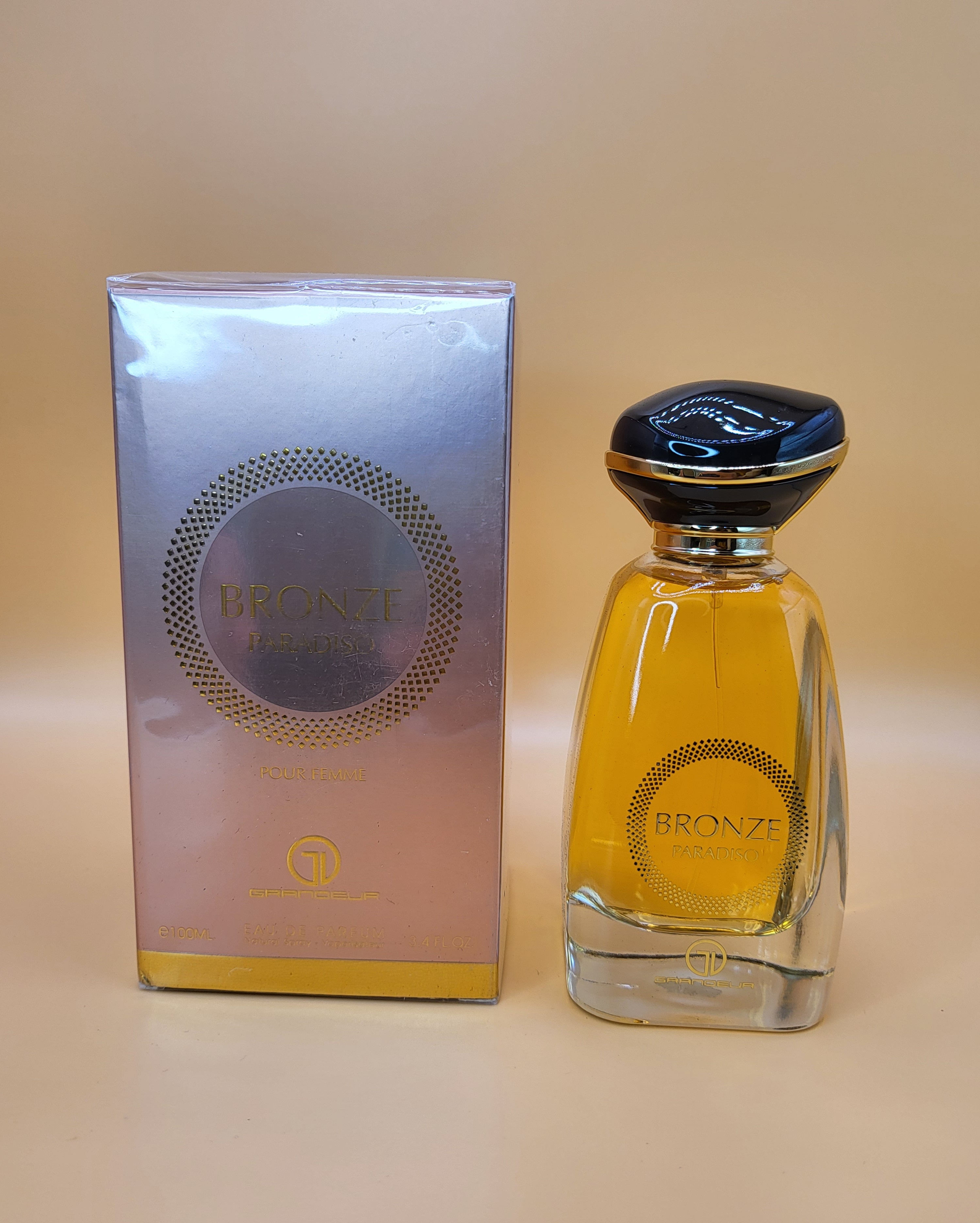 Bronze Paradiso Pour Femme Eau De Parfum 3.4oz/100ml by Grandeur