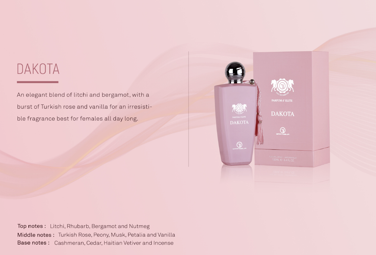 Dakota Eau De Parfum For Women 3.4oz/100ml By Grandeur's Timeless Fragrance