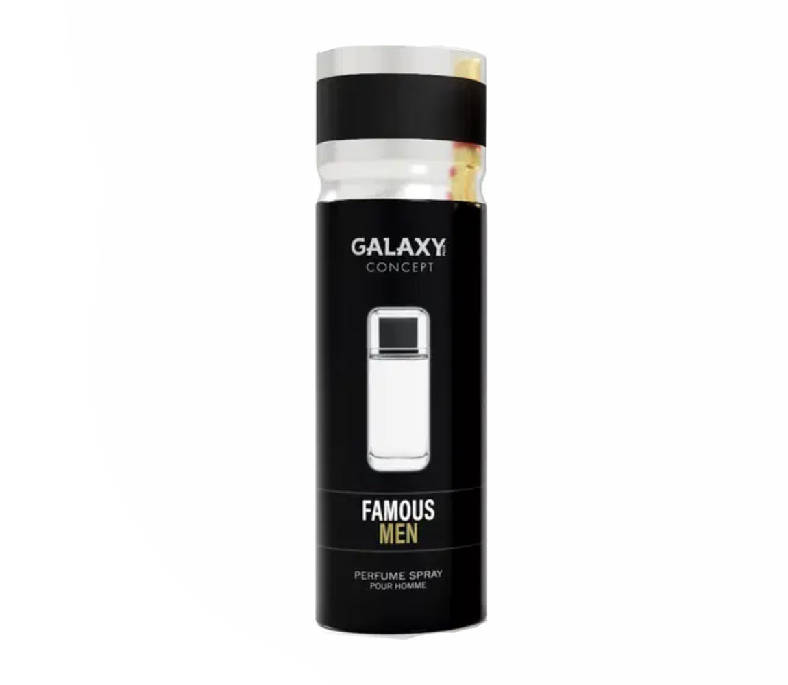 Galaxy Concept FAMOUS Parfum Body Spray Pour Homme 200 ML/6.7 OZ