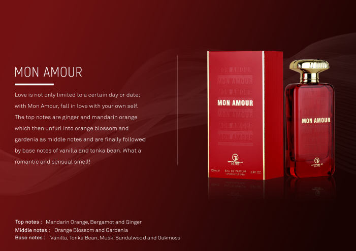 Grandeur Elite Mon Amour EDP 3.4 oz Mujer