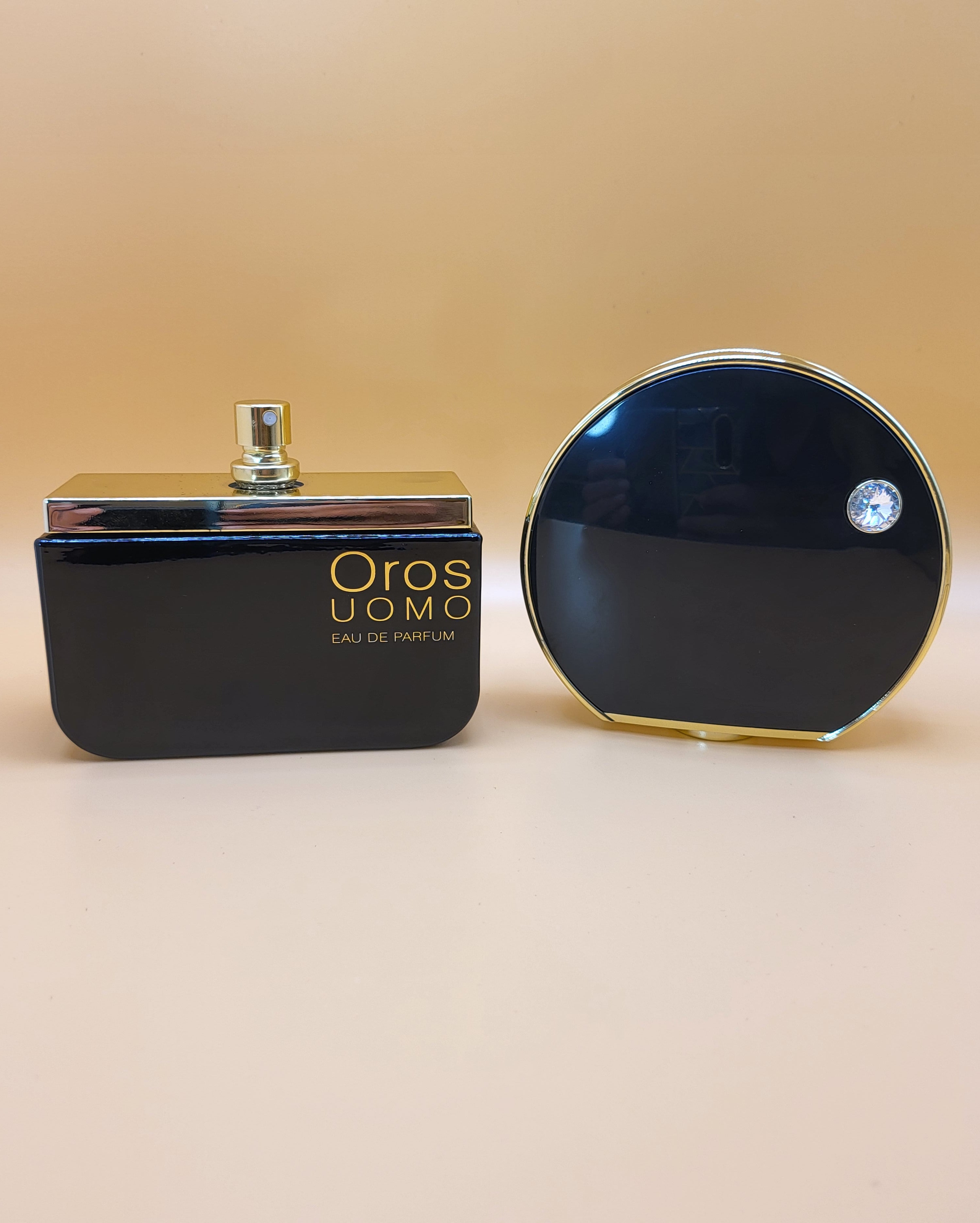 Oros Uomo By Armaf Eau De Parfum 3.4 Oz For Men Amber Grapefruit Bergamot