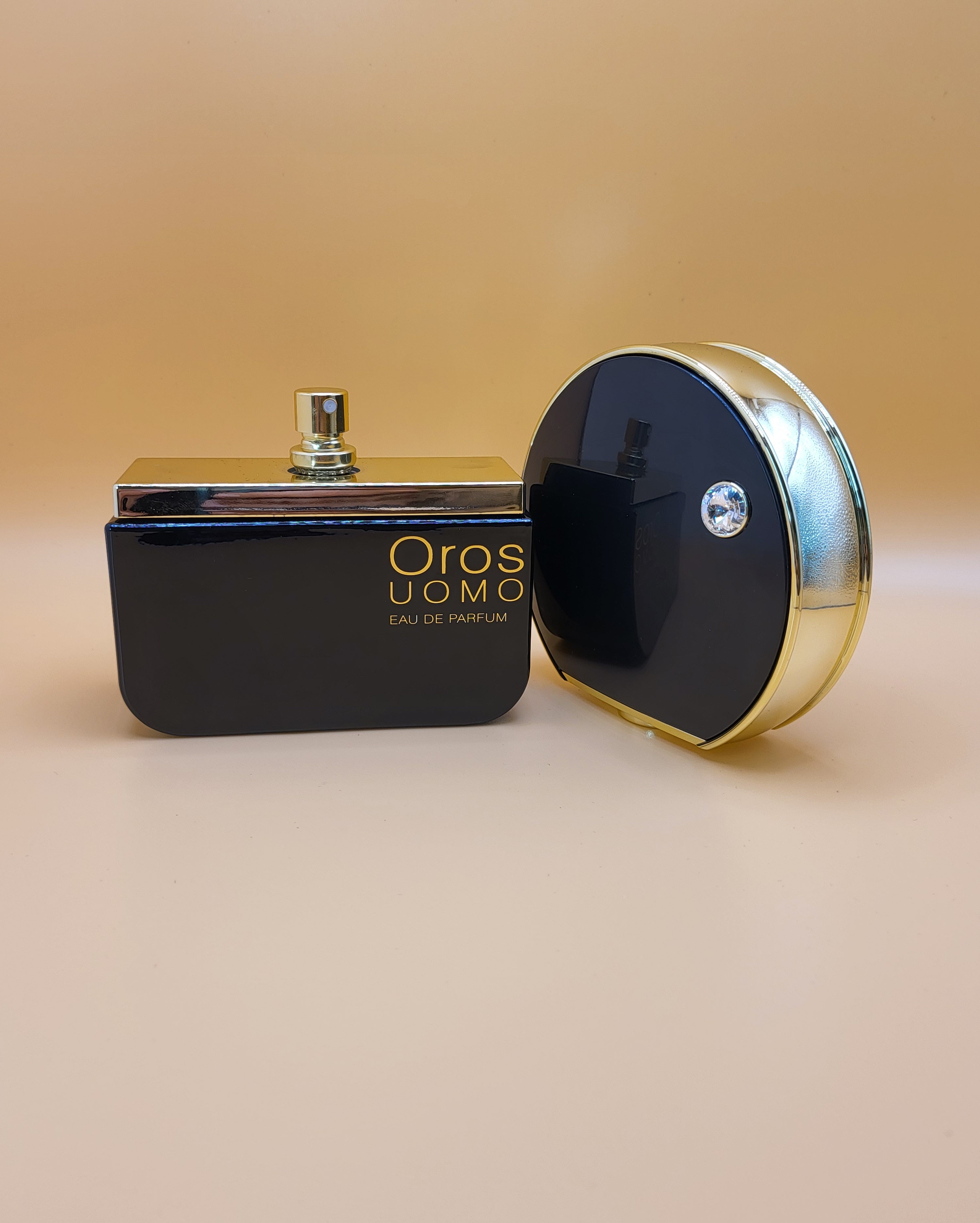 Oros Uomo By Armaf Eau De Parfum 3.4 Oz For Men Amber Grapefruit Bergamot