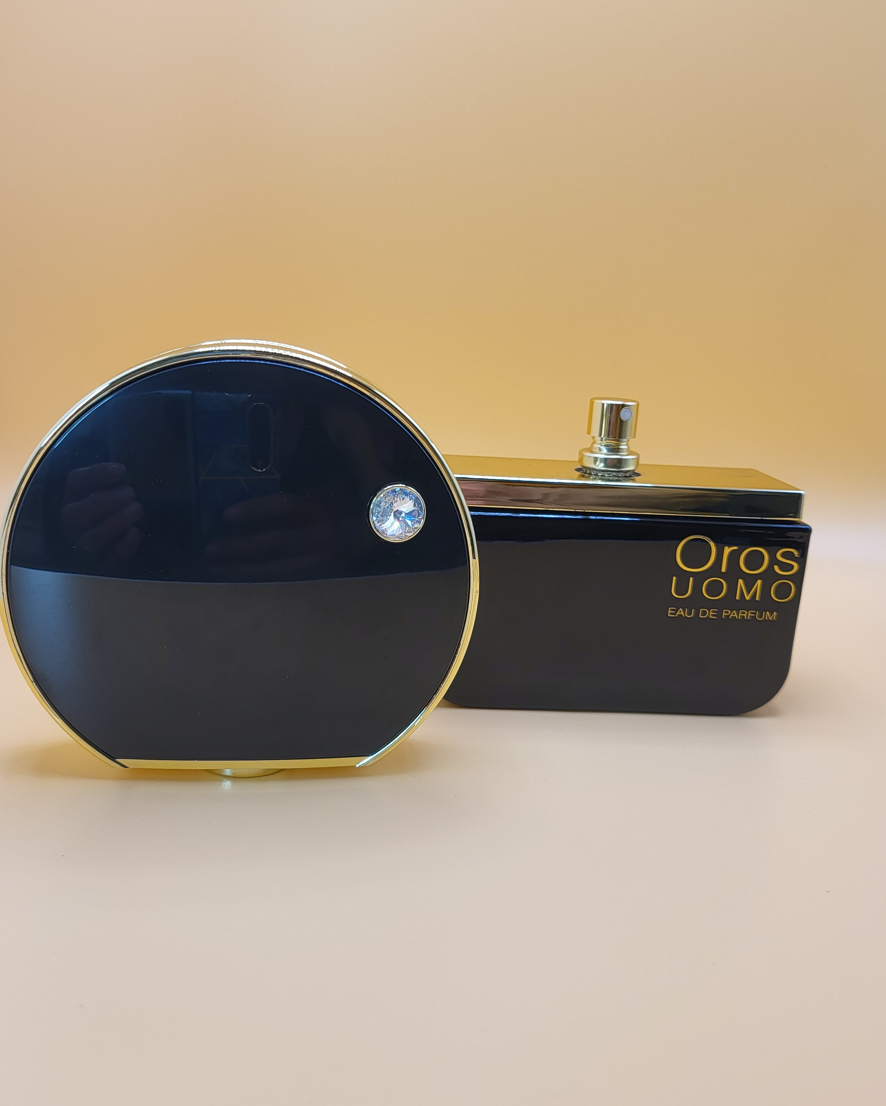 Oros Uomo By Armaf Eau De Parfum 3.4 Oz For Men Amber Grapefruit Bergamot