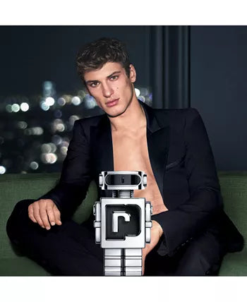 Paco Rabanne Men's Phantom (Box White) Eau de Toilette Spray 3.4oz