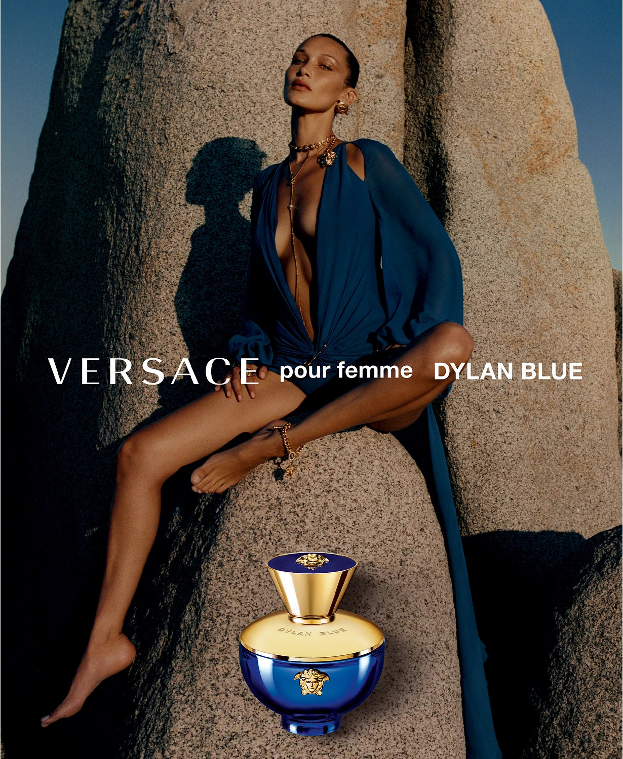 Versace Dylan Blue For Women Eau De Parfum/ 3.4 Oz