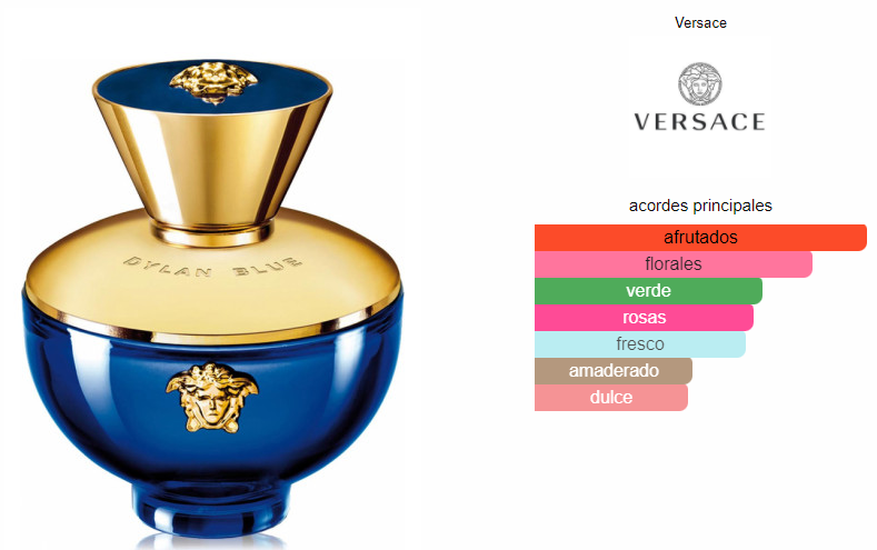 Versace Dylan Blue For Women Eau De Parfum/ 3.4 Oz