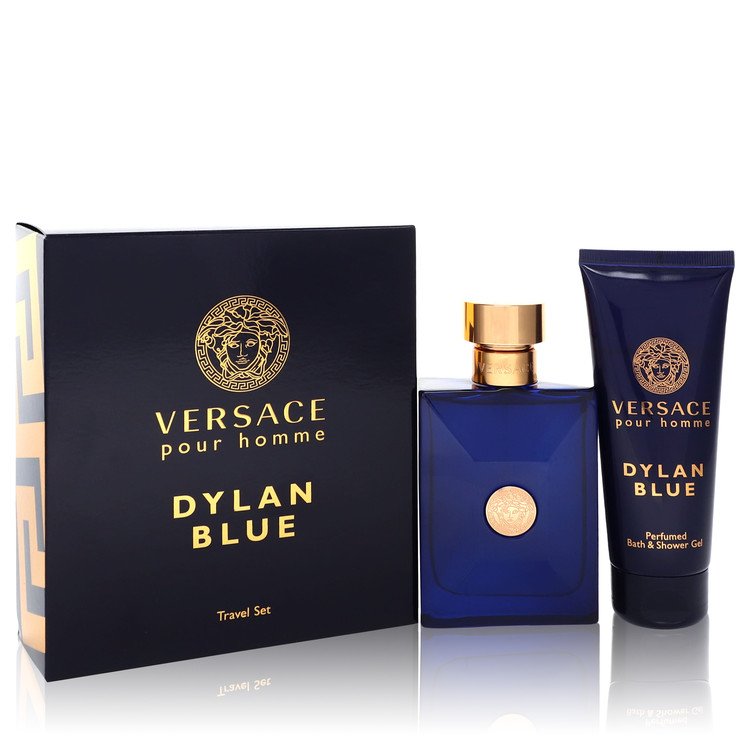 Versace Pour Homme Dylan Blue by Versace Gift Set -- 3.4 oz Eau de Toilette Spray